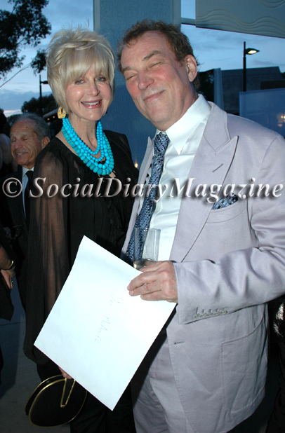 Judith Harris with Des McAnuff at the La Jolla Playhouse Gala